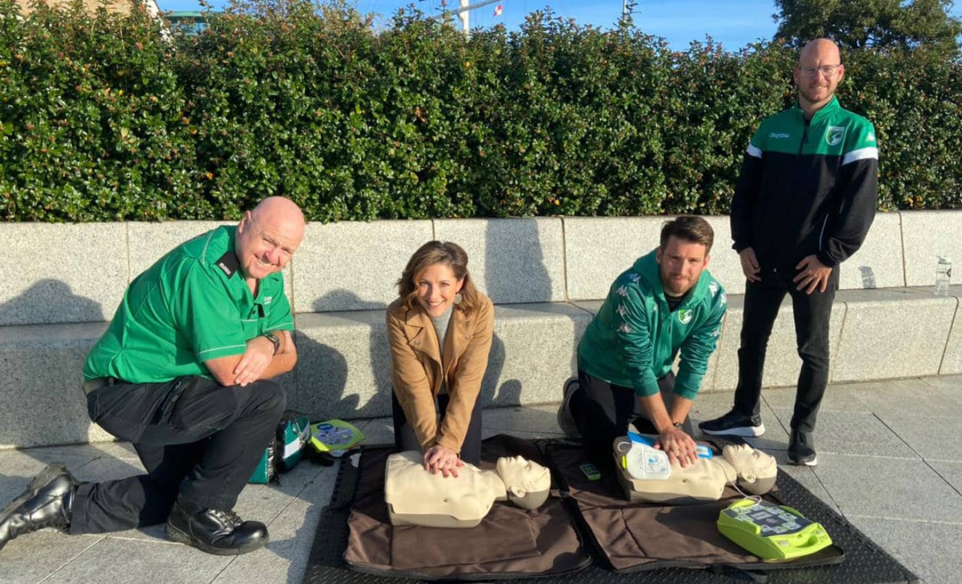 Ross Allen supports Restart A Heart Week