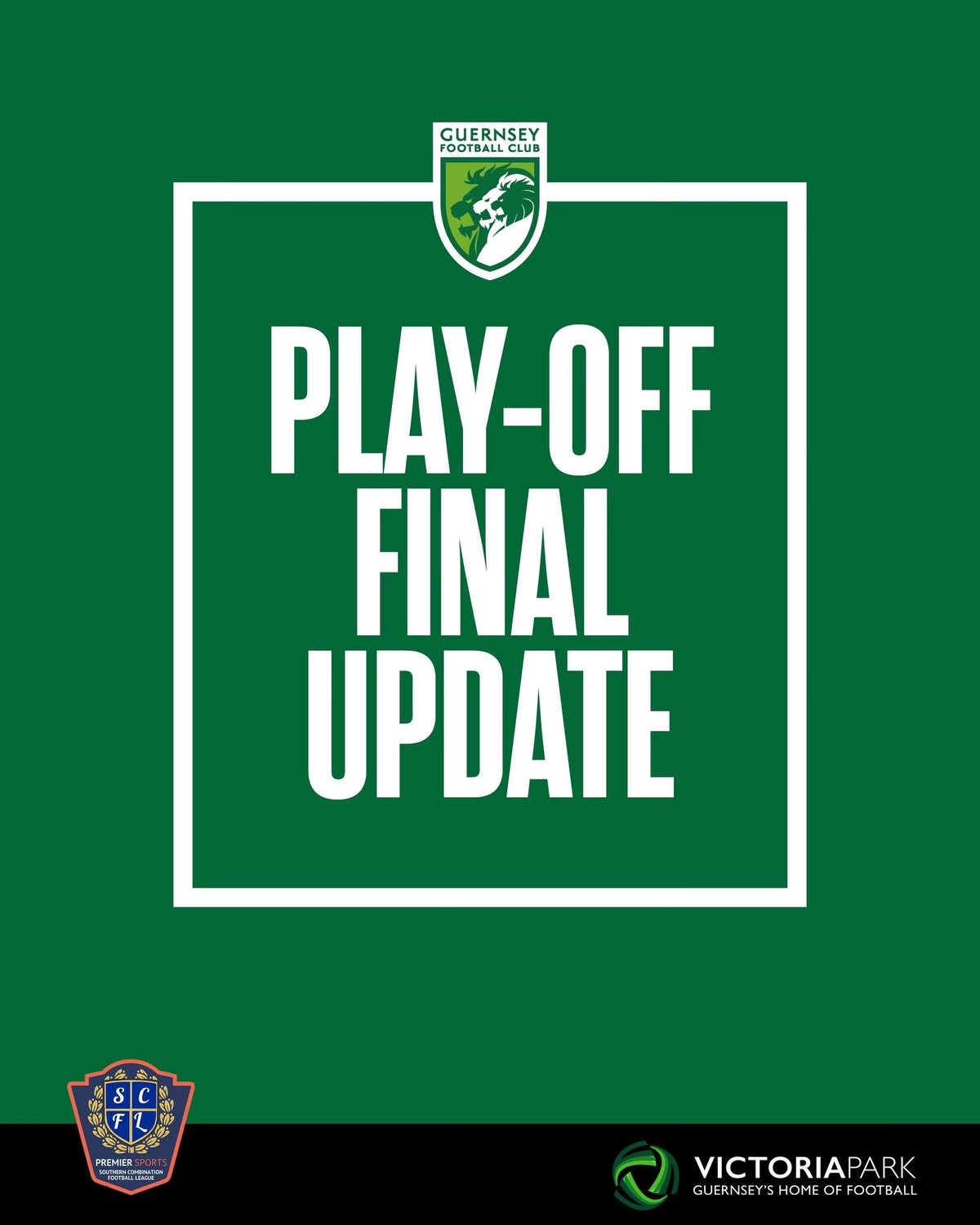 Play-off final update – return to Guernsey