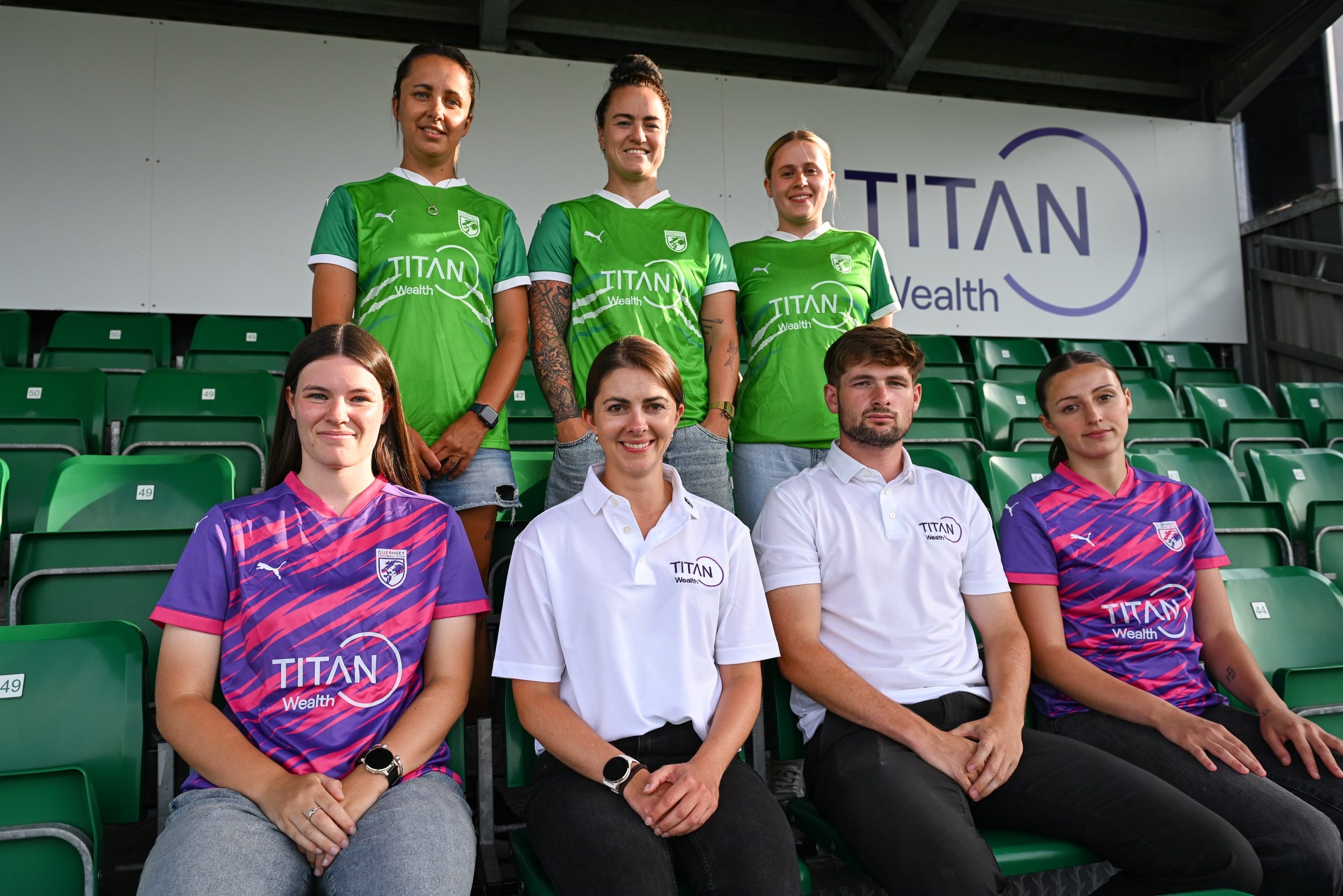Guernsey FC Women secure new sponsor in Titan Wealth