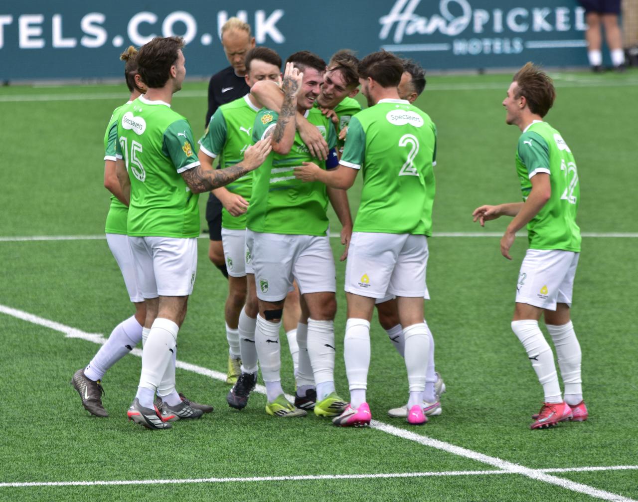 Honours even in Guernsey gale